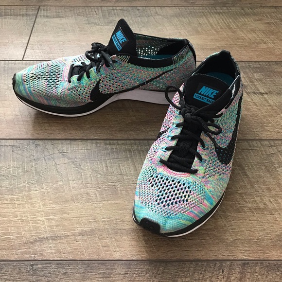 multicolor tennis shoes